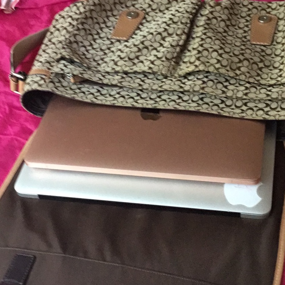 coach Signature laptop carry bag preowne like new - Picture 8 of 16